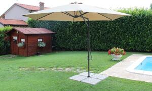 VERSUS - ombrellone da giardino tondo 3 decentrato