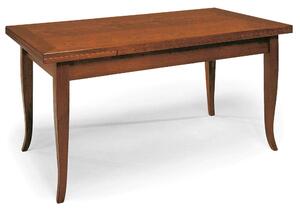 DONNY - tavolo da pranzo allungabile in legno massello 80x120/160/200