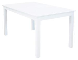 ARGENTUM - set tavolo da giardino allungabile 150/210x90 compreso di 4 poltrone in alluminio
