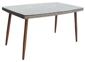 Tavolo da giardino Marlene grigio 150 x 90 x 75 cm PATIO