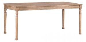 Tavolo da pranzo shabby provenzale in legno noce 180 cm DENIS -Arrediorg.it