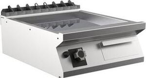 Piastra per barbecue a gas Mareno M1-900 con superficie cromata liscia, 60 cm