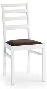 BEATRIX - sedia moderna in legno con seduta in stoffa