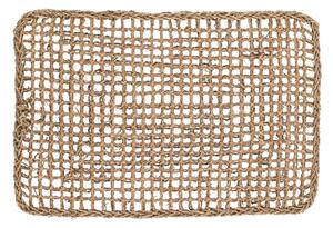 Tappetino Yariela in fibre naturali 60 x 40 cm