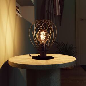 Lampada da tavolo design Merone nero, INSPIRE