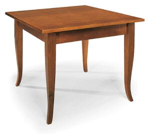 EDGAR - tavolo da pranzo in legno massello 120x80