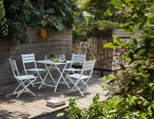 ABELUS - sedia da giardino in alluminio pieghevole salvaspazio