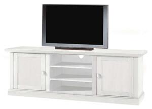 CLIFFORD - mobile porta tv in legno massello 46x160x56