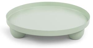 Tavolino Charisse di metallo verde