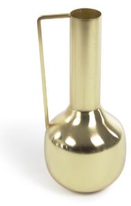 Vaso con manico Catherine in metallo dorato 25 cm