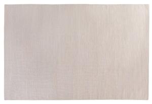 Tappeto - beige - 140x200 cm - in cotone - Beliani