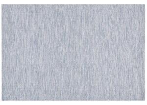 Tappeto azzurro chiaro in cotone fatto a mano - 160x230cm - Beliani