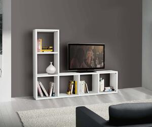 BEVERLY - mobile porta tv moderno in legno frassinato 175x30x132