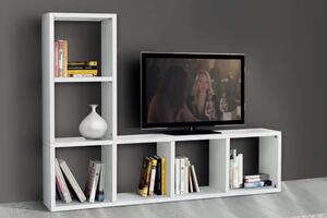 BEVERLY - mobile porta tv moderno in legno frassinato 175x30x132