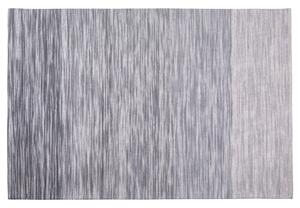 Tappeto a pelo corto in colore grigio 140x200 cm Beliani