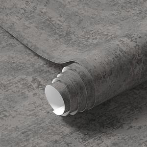 Carta da parati Grafica in stile grigio con graffi, Parati classici in stile loft, a00143 : Uwalls.it