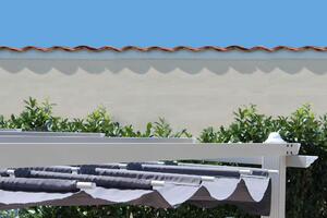ARON - gazebo da giardino 3x3 in alluminio