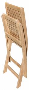 ORATOR - sedia da giardino pieghevole in legno di teak
