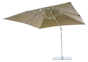 BACTRUS - ombrellone da giardino decentrato 3x3