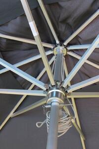 ABACUS - ombrellone da giardino 3x3 palo centrale in alluminio