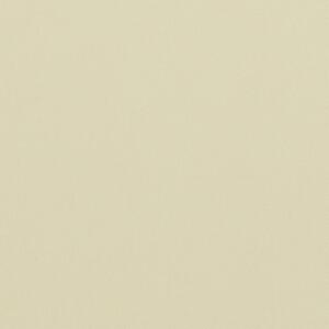 Paravento da Balcone Crema 120x600 cm Tessuto Oxford