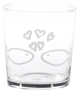 Simple Day SET 2 Bicchieri "Pesciolini" in vetro temperato 35.5 cl