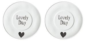 Set 2 Piattini Lovely Day per Mug da Colazione - Simple Day