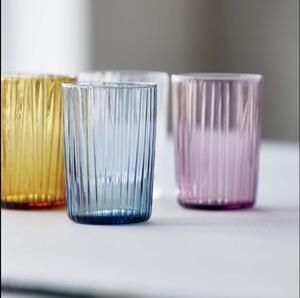 Bitz Bicchiere in Vetro Kusintha Decorato a Mano 28 cl - 5 Colori Verde