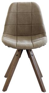 MARGOT - sedia moderna con gambe in legno