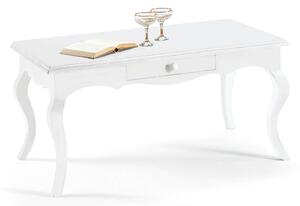 DOUGLAS - tavolino in legno massello 100x50x45