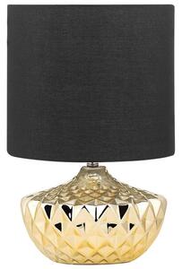 Lampada da tavolo in color oro Beliani