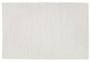 Tappeto Moderno Rettangolare 160 x 230 cm Shaggy Pelo Lungo Bianco Sporco Beliani