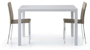 MAXIMILLIAN - tavolo da pranzo moderno allungabile a libro frassinato 90x120/240