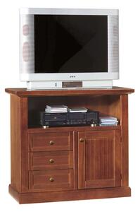 CONNELL - mobile porta tv in legno massello 84x40x75