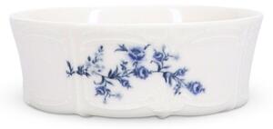 Ciotolina bianca/blu in porcellana 410 ml Retro – BonBistro