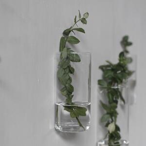 Storefactory Vaso Cilindro da parete Piccolo in Vetro trasparente