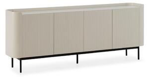 Cassettiera color crema 200x80x40 cm Willa – MOME