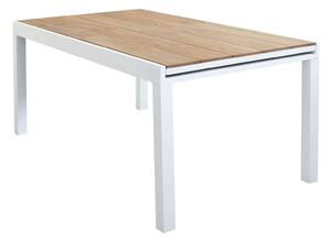 VIDUUS - set tavolo 200/300x95 struttura in alluminio compreso di 8 sedute