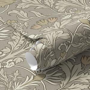 Carta da parati Ornamento floreale classico nello stile di William Morris, Parati classici in stile francese, a00171 : Uwalls.it