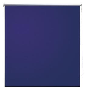Tenda a rullo oscurante buio totale 100 x 230 cm blu marino
