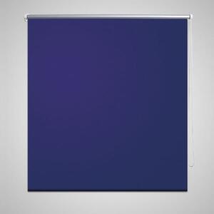 Tenda a rullo oscurante buio totale 100 x 230 cm blu marino
