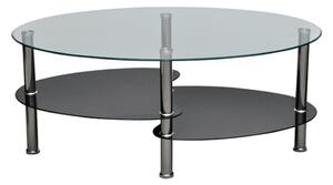 Tavolino da Caffè con Design Esclusivo Nero