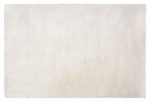 Tappeto shaggy bianco 140 x 200 cm Beliani