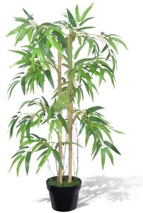 Pianta Artificiale Bambù Twiggy con Vaso 90 cm