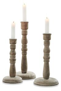 Set di 3 candelieri Vincenza