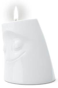 Tassen By Fiftyeight Products Portacandela Basso Abbraccio 3D in Porcellana
