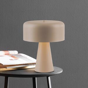 Schöner Wohnen Lampada da tavolo PENTO, Crema / Ambra, Soggiorno / Sala da pranzo, Metallo, Moderno, Lampada da tavolo