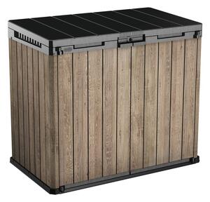 Contenitore da giardino marrone in plastica Deco – Keter