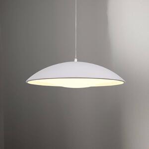 Schöner Wohnen Lampada a sospensione LENTE, dimmerabile, Bianco / Opale, Soggiorno / Sala da pranzo, Metallo, Moderno, Lampada a sospensione