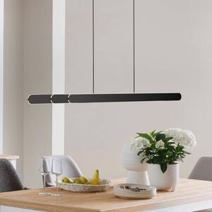 Schöner Wohnen Lampada a sospensione ADRIANA ROUND, dimmerabile, Nero, Soggiorno / Sala da pranzo, Alluminio, Moderno, Lampada a sospensione